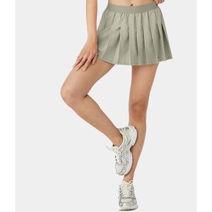 ALO VARSITY TENNIS SKIRT in Olive Green size Small